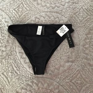 La Blanca Black swim bottoms